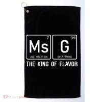 MSG Is The King Of Flavor Uncle Roger Where Your Wok Golf Towel thumb 0