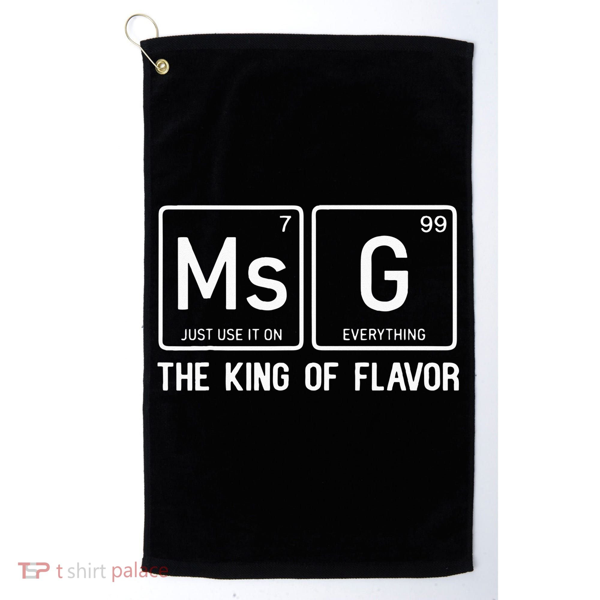 MSG Is The King Of Flavor Uncle Roger Where Your Wok Golf Towel