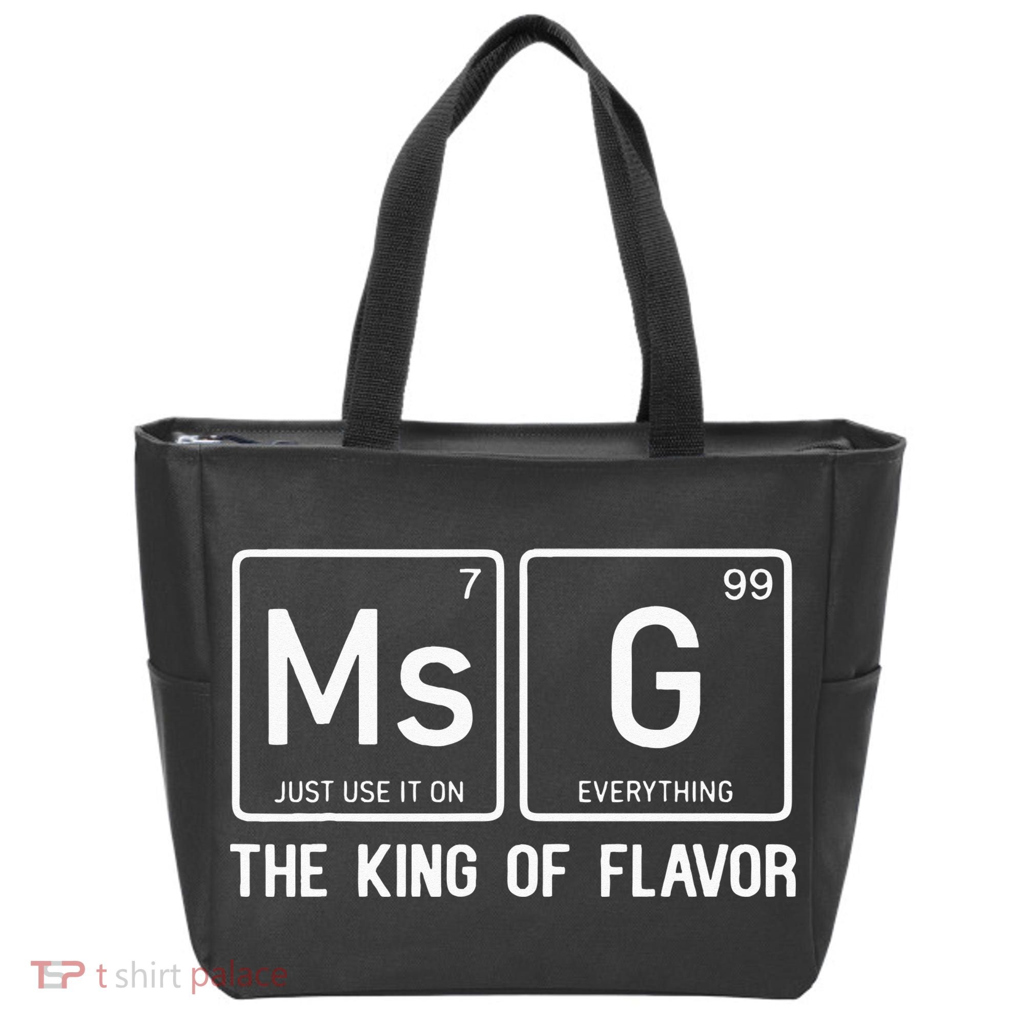 MSG Is The King Of Flavor Uncle Roger Where Your Wok Tote Bag