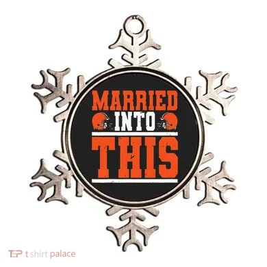 Married Into This Funny Christmas Ornament