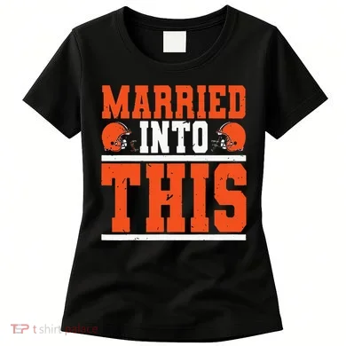 Married Into This Funny Christmas Women's T-Shirt