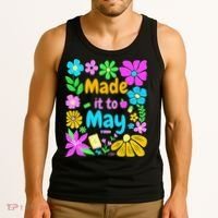 Made It To May Teacher Student Last Day Of School Tank Top thumb 3