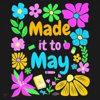 Made It To May Teacher Student Last Day Of School Kids Sweatshirt thumb 2
