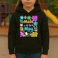 Made It To May Teacher Student Last Day Of School Kids Hoodie thumb 3