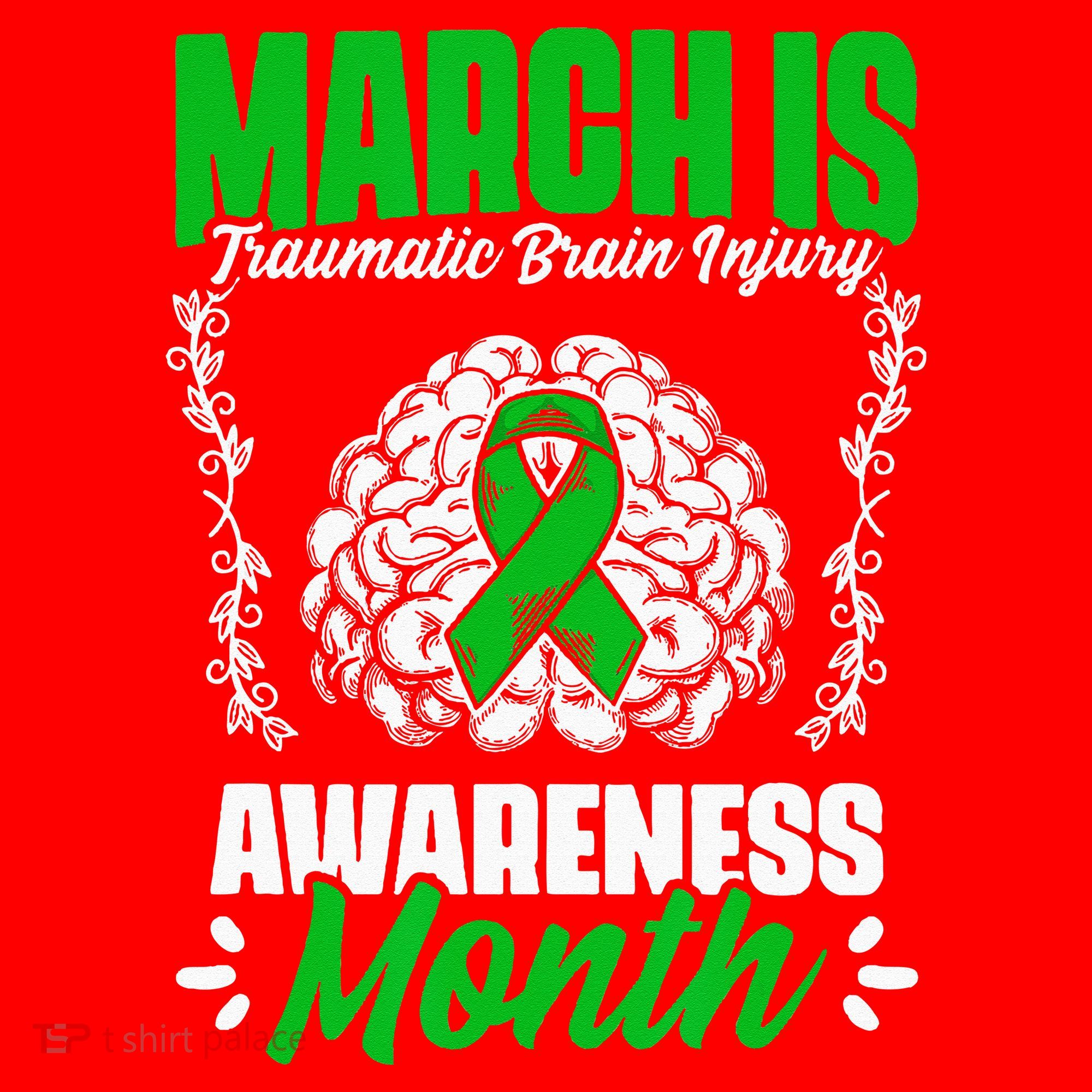 March Is Traumatic Brain Injury Month Surgery TBI Survivor Santa Hat