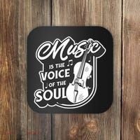 Music Is The Voice Of The Soul Coaster thumb 0