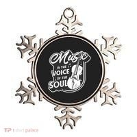 Music Is The Voice Of The Soul Ornament thumb 0
