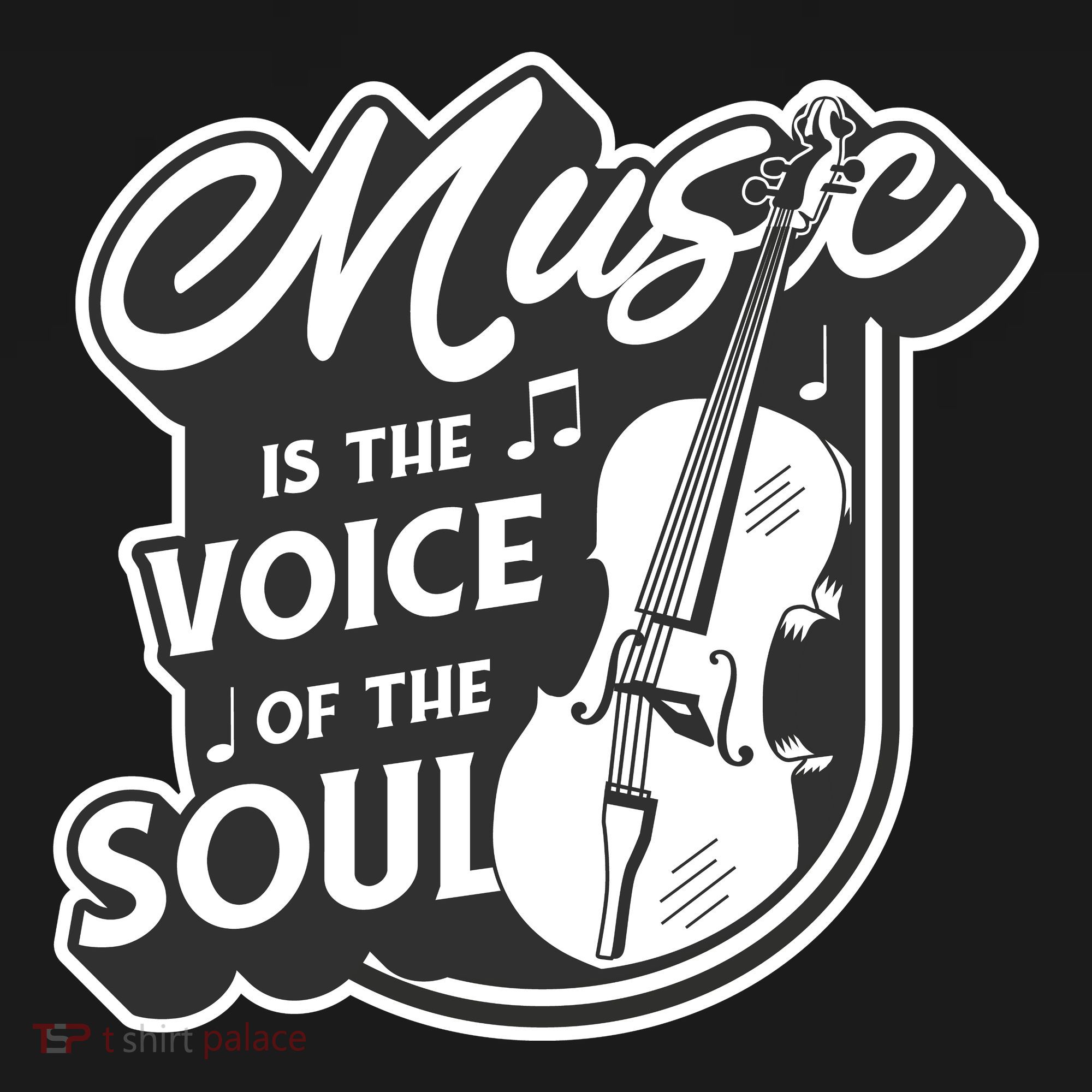 Music Is The Voice Of The Soul Ornament