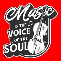 Music Is The Voice Of The Soul Santa Hat thumb 1