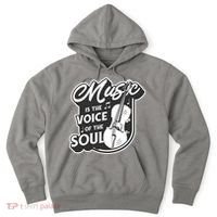 Music Is The Voice Of The Soul Hoodie thumb 0
