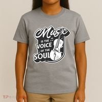 Music Is The Voice Of The Soul T-Shirt thumb 4