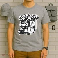 Music Is The Voice Of The Soul T-Shirt thumb 6