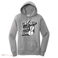 Music Is The Voice Of The Soul Women's Hoodie thumb 0