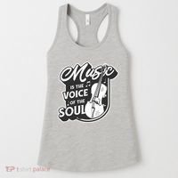 Music Is The Voice Of The Soul Women's Tank Top thumb 0