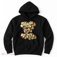 Made In The 70s Vibe Born In 70s Costume Party Hoodie thumb 0