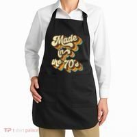 Made In The 70s Vibe Born In 70s Costume Party Apron thumb 2
