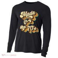 Made In The 70s Vibe Born In 70s Costume Party Cooling Performance Long Sleeve Crew thumb 0