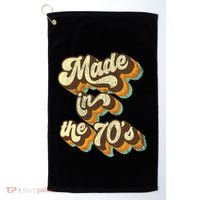 Made In The 70s Vibe Born In 70s Costume Party Golf Towel thumb 0