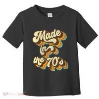 Made In The 70s Vibe Born In 70s Costume Party Toddler T-Shirt thumb 0