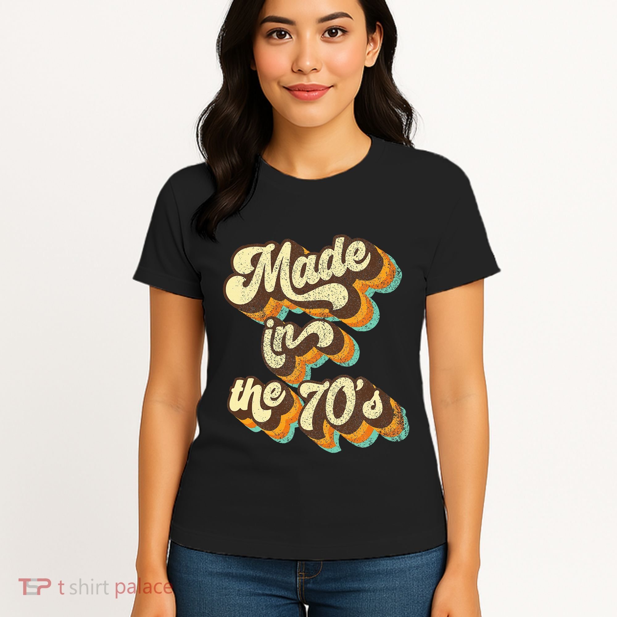 Made In The 70s Vibe Born In 70s Costume Party Women's T-Shirt