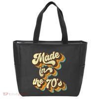 Made In The 70s Vibe Born In 70s Costume Party Tote Bag thumb 0