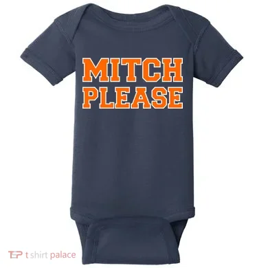 Mitch Please Baby Bodysuit