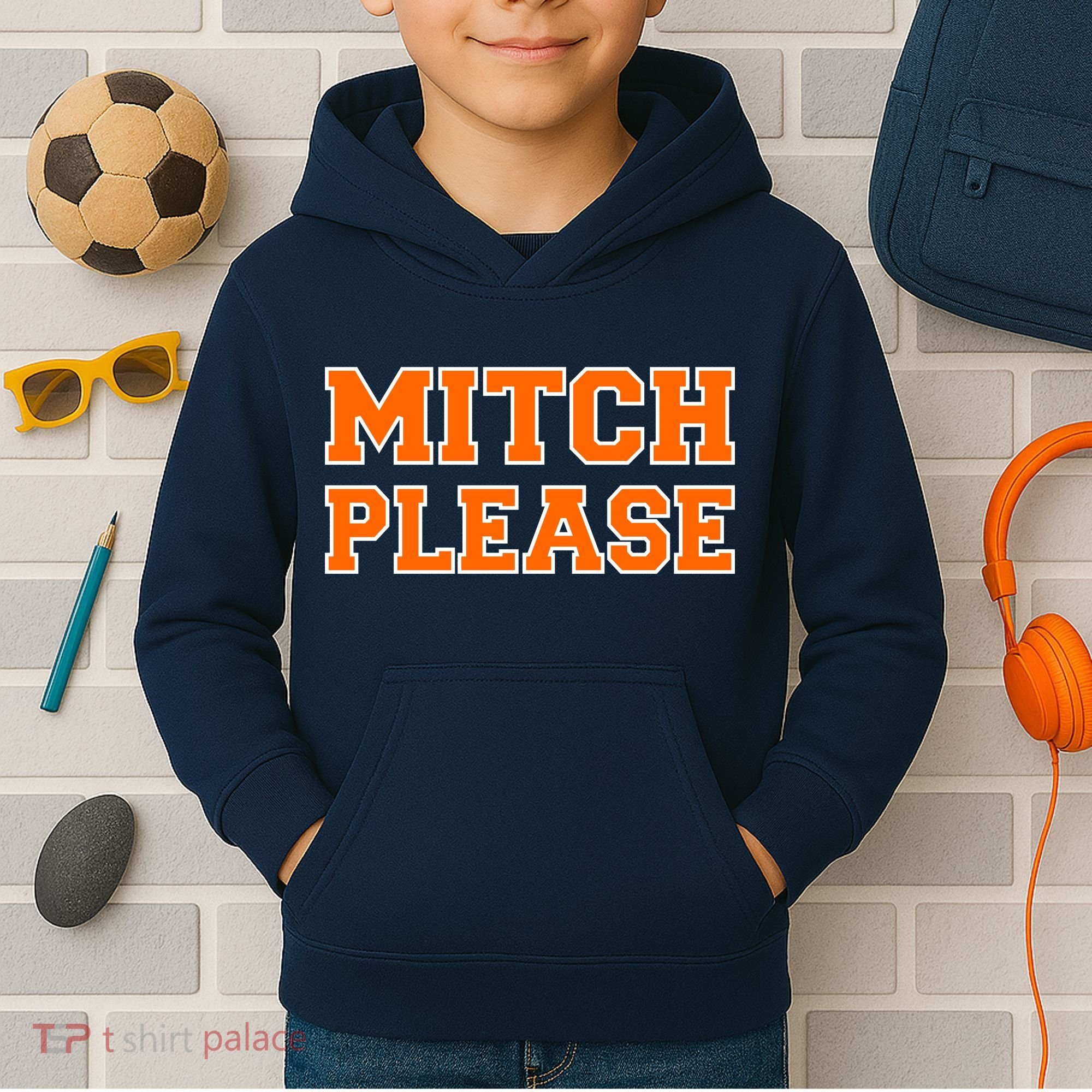 Mitch Please Kids Hoodie