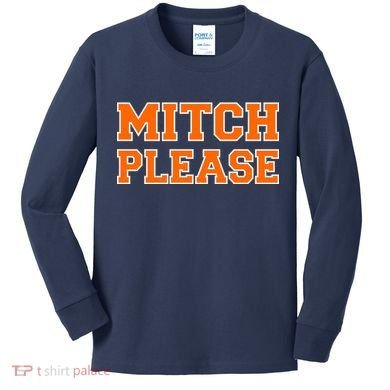 Mitch Please Kids Long Sleeve Shirt