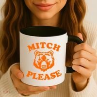Mitch Please Bear Logo Coffee Mug thumb 3