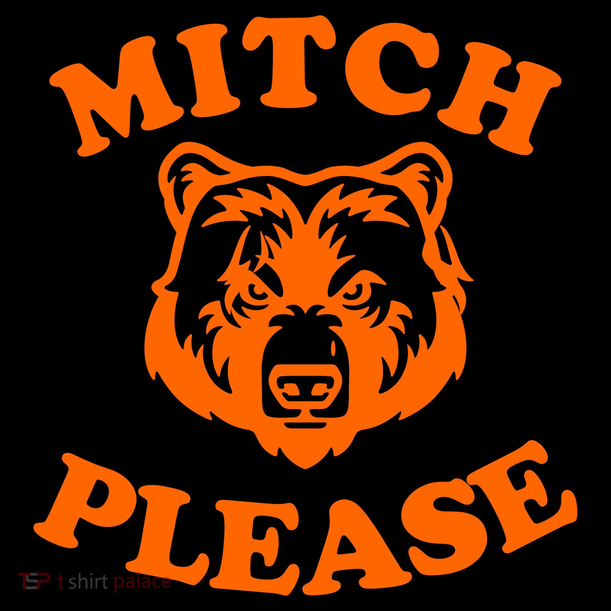 Mitch Please Bear Logo Coffee Mug