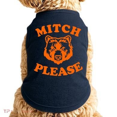 Mitch Please Bear Logo Doggie Tank