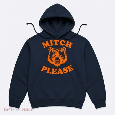 Mitch Please Bear Logo Hoodie