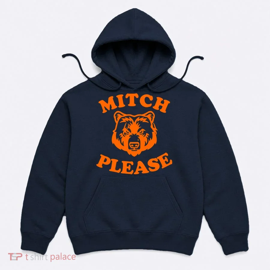 Mitch Please Bear Logo Hoodie