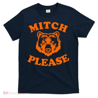Mitch Please Bear Logo T-Shirt
