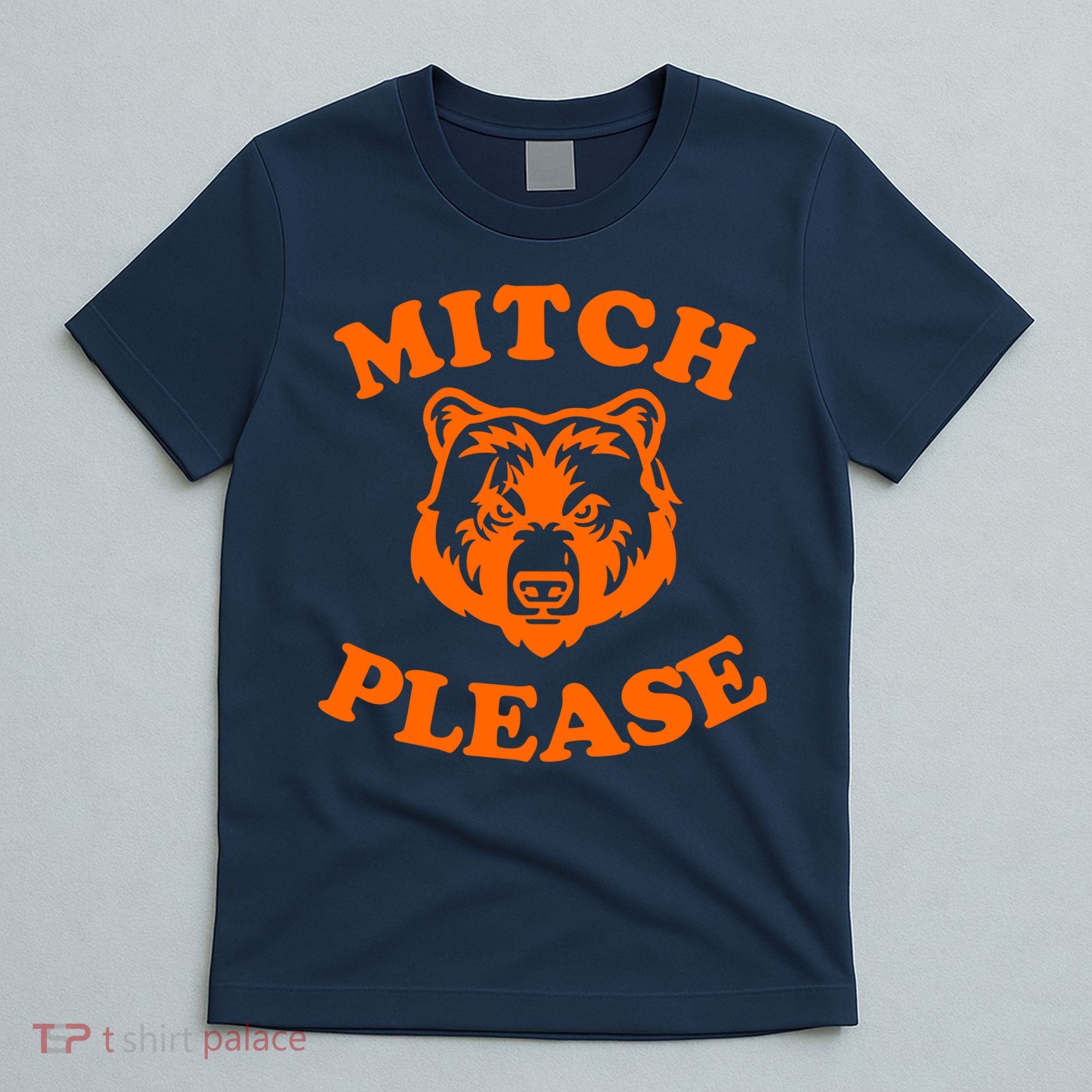 Mitch Please Bear Logo T-Shirt