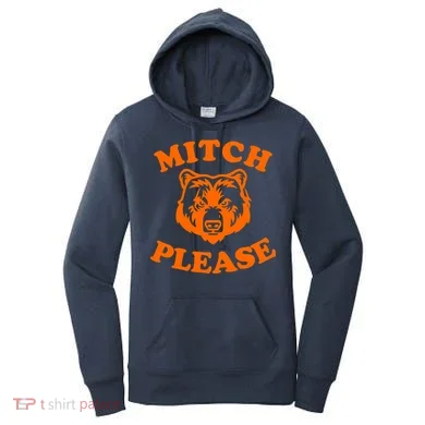 Mitch Please Bear Logo Women's Hoodie