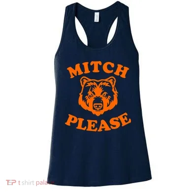 Mitch Please Bear Logo Women's Tank Top