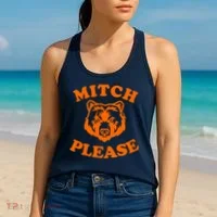 Mitch Please Bear Logo Women's Tank Top thumb 2