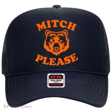 Mitch Please Bear Logo Hat