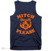 Mitch Please Bear Logo Tank Top thumb 0