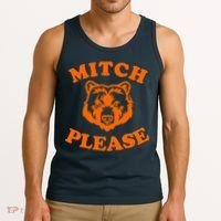Mitch Please Bear Logo Tank Top thumb 3