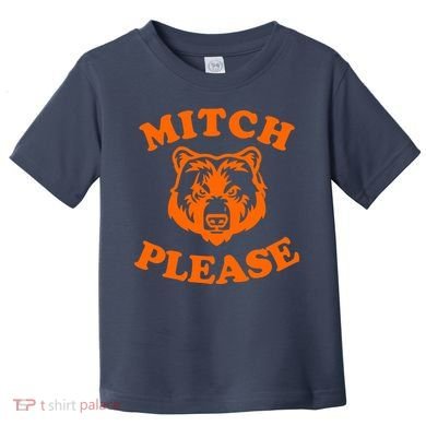 Mitch Please Bear Logo Toddler T-Shirt