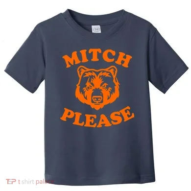Mitch Please Bear Logo Toddler T-Shirt