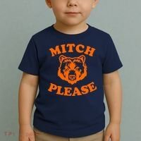 Mitch Please Bear Logo Toddler T-Shirt thumb 2