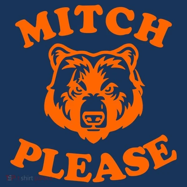 Mitch Please Bear Logo Visor