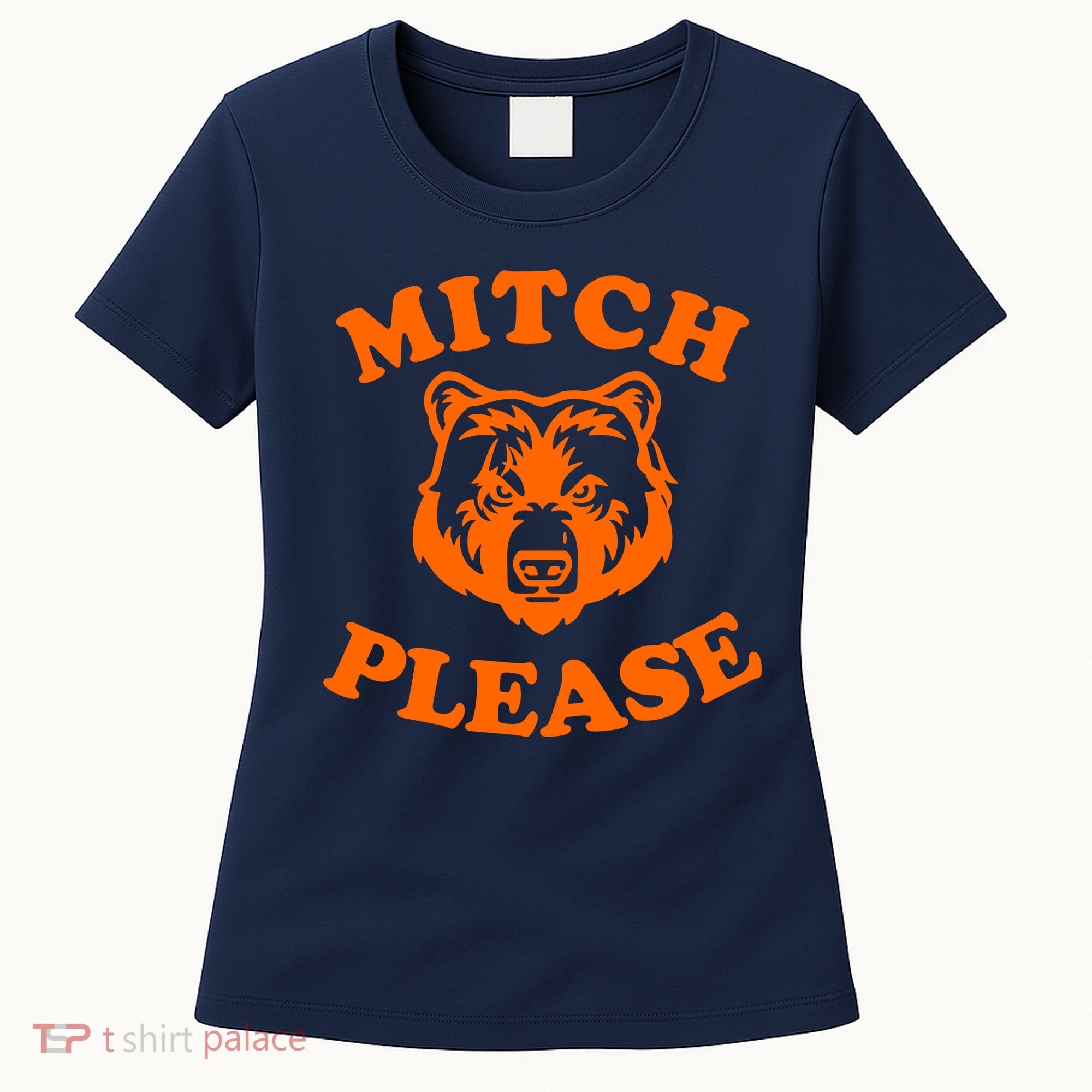 Mitch Please Bear Logo Women's T-Shirt