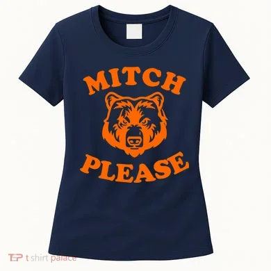 Mitch Please Bear Logo Women's T-Shirt