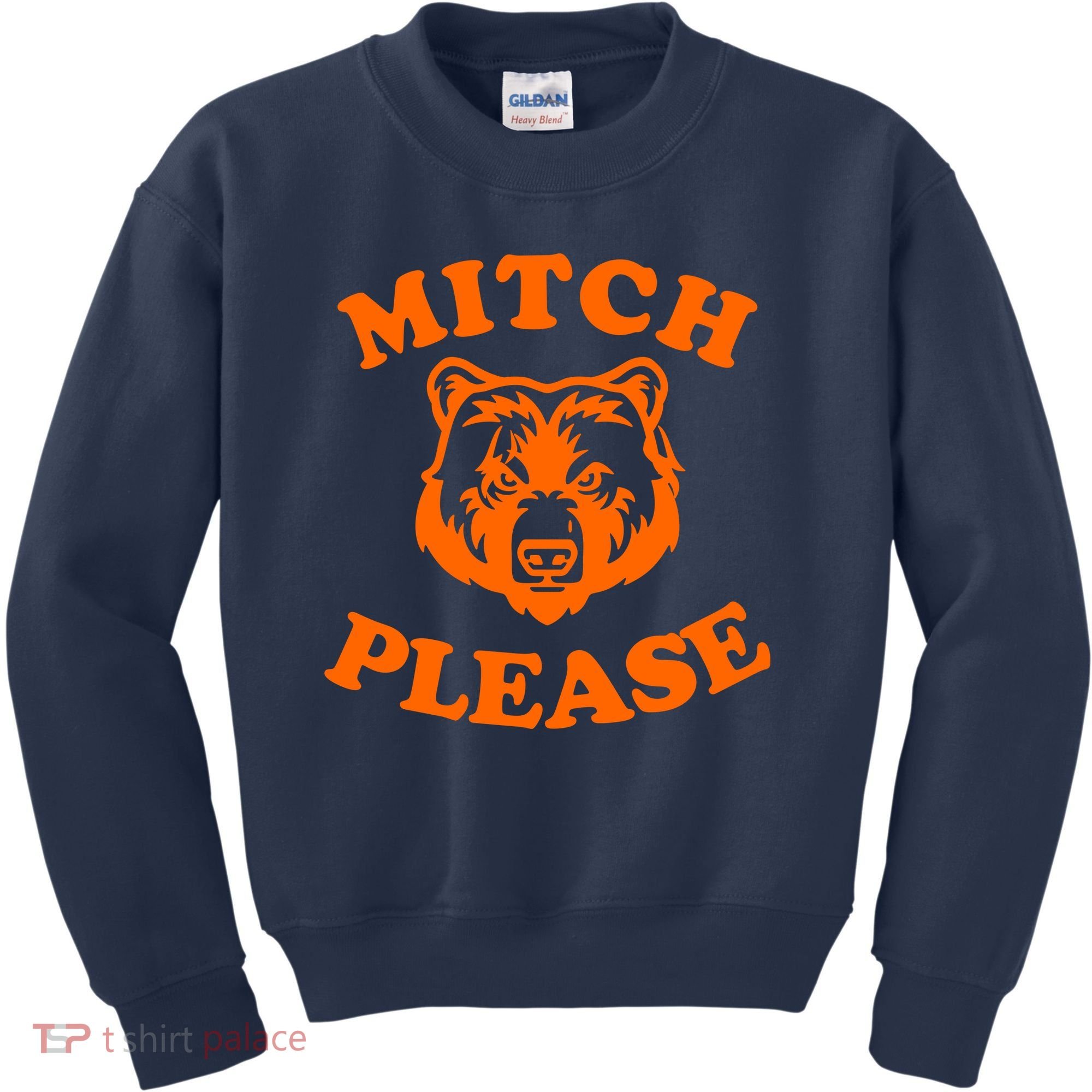 Mitch Please Bear Logo Kids Sweatshirt