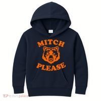 Mitch Please Bear Logo Kids Hoodie thumb 0