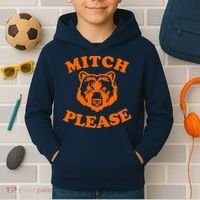 Mitch Please Bear Logo Kids Hoodie thumb 2